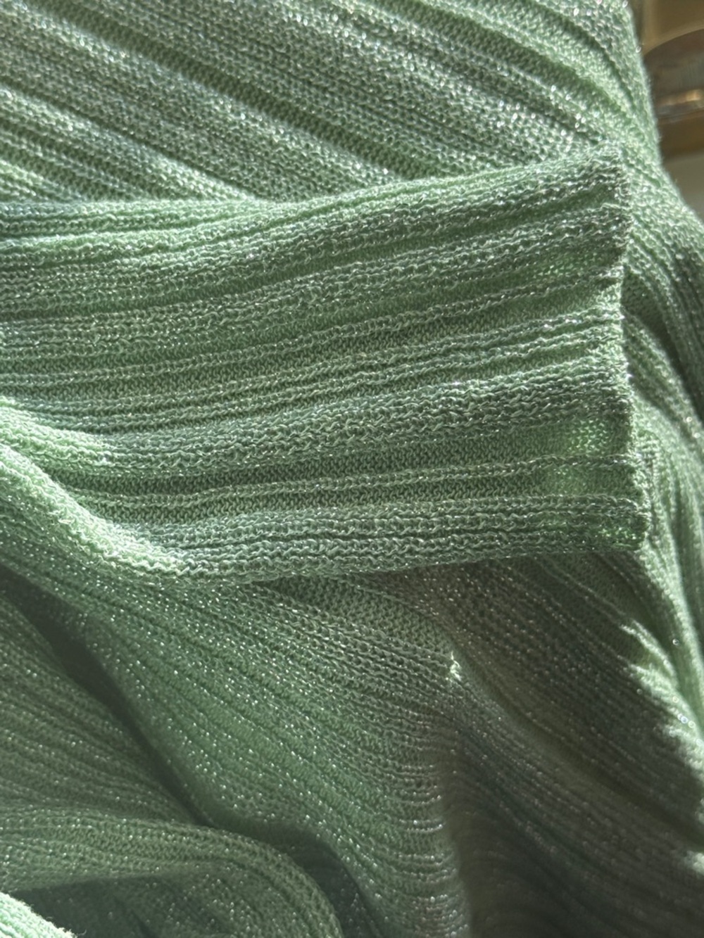 ZARA DRESS WITH METALLIC THREAD - Picture 10 of 10